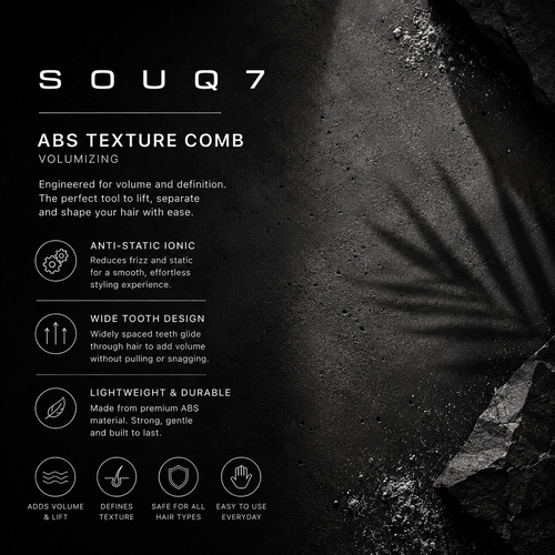 Texture Styling Comb by SOUQ7